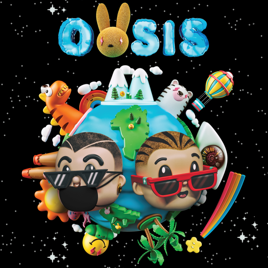 ‘OASIS’ De J Balvin Y Bad Bunny, Que Lidera Las Listas De Éxitos