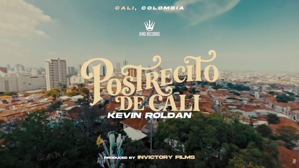 Postrecito de Cali, el nuevo sencillo de Kevin Roldán